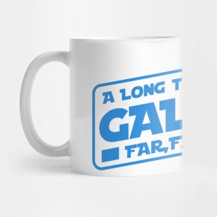 Galaxy far far away (blue) Mug